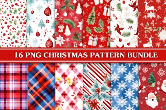 Download Christmas Watercolor Seamless Pattern - Sea Collection