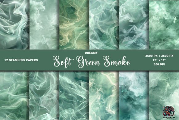 Download Soft Green Seamless Background - Sea Collection