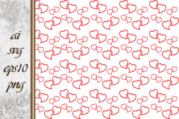 Download Heart Seamless Pattern Valentines Day - Sea Collection