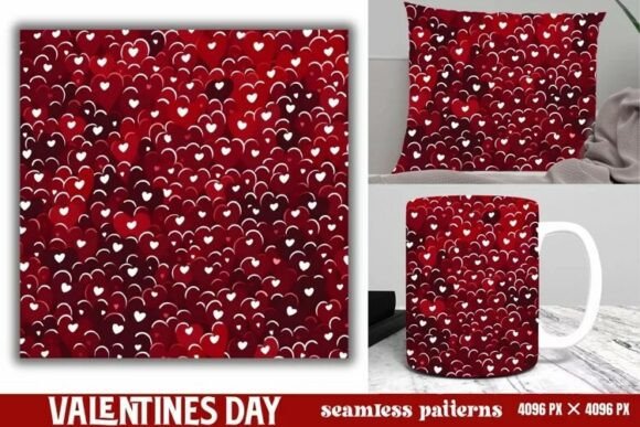 Download Valentines Day Seamless Pattern - Sea Collection