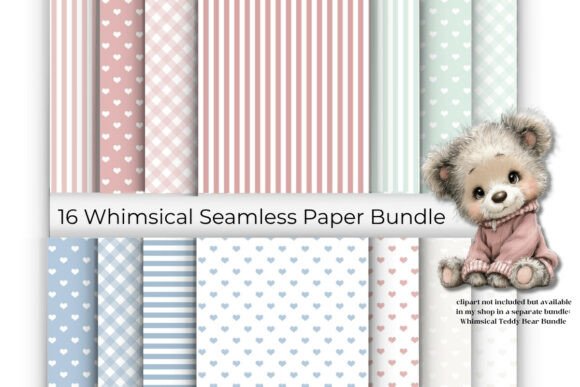 Download Cozy Seamless Paper Bundle - Sea Collection