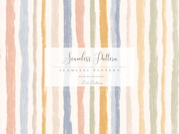 Download Kids Vintage Stripes Seamless Pattern PNG - Sea Collection