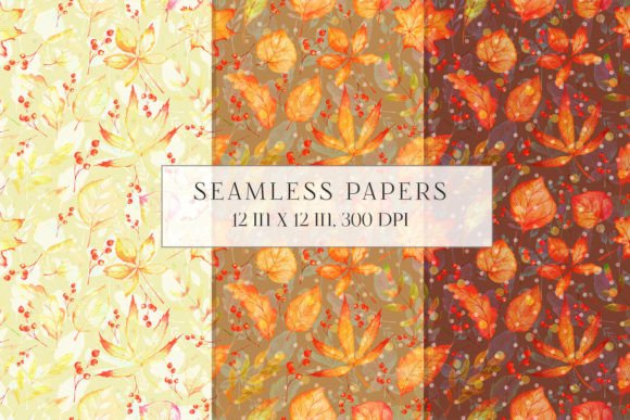 Download Fall Seamless Pattern, Fall Background - Sea Collection