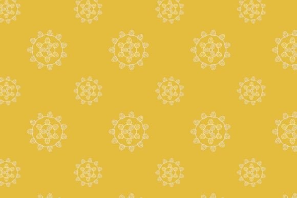 Download Seamless Flowers Pattern - Sea Collection
