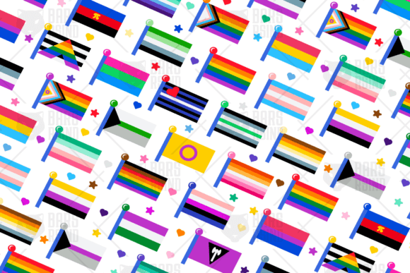 Download Pride Flags Seamless - Sea Collection
