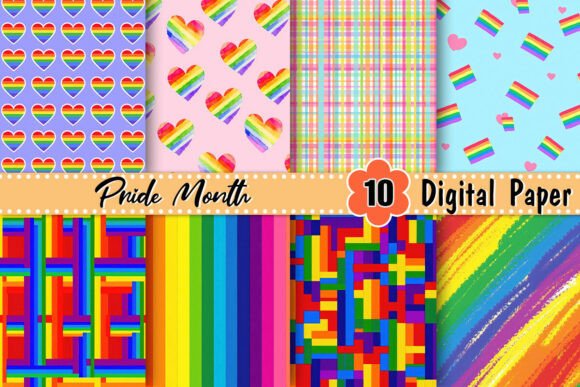 Download Pride Month Digital Paper - Digital paper Collection